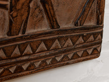 Load image into Gallery viewer, Tribal African Hand Carved Panel Animals