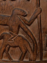 Load image into Gallery viewer, Tribal African Hand Carved Panel Animals