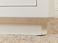 Load image into Gallery viewer, White Post Modern End Table Nightstand