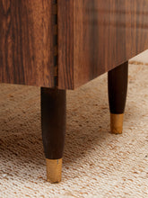 Load image into Gallery viewer, Faux Rosewood 1970’s Hutch