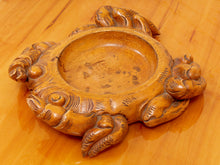 Load image into Gallery viewer, Vintage Crab Wood Bowl