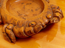 Load image into Gallery viewer, Vintage Crab Wood Bowl