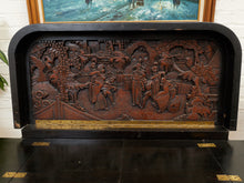 Load image into Gallery viewer, Camphor Wood Dry Bar Cabinet Mid Century Asian Chinoiserie