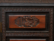 Load image into Gallery viewer, Camphor Wood Dry Bar Cabinet Mid Century Asian Chinoiserie