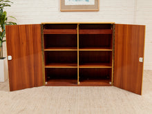 Load image into Gallery viewer, 1970’s Flame Maple Cabinet