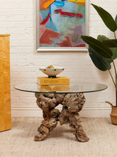 Load image into Gallery viewer, Burlwood Round Coffee Table