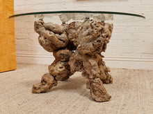 Load image into Gallery viewer, Burlwood Round Coffee Table
