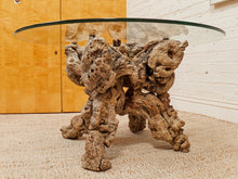 Load image into Gallery viewer, Burlwood Round Coffee Table