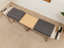 Load image into Gallery viewer, Rare 1970’s Chrome Bench