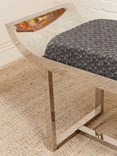 Load image into Gallery viewer, Rare 1970’s Chrome Bench