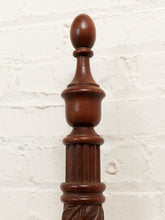 Load image into Gallery viewer, Cherry Wood Four Poster Bed - Vintage Late 20th Century