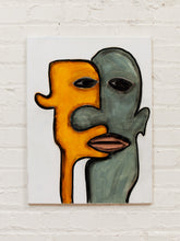 Load image into Gallery viewer, Dual Presence Original Painting by Julio De La Concha