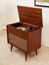 Load image into Gallery viewer, Vintage Mid-Century Record Console Cabinet