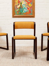 Load image into Gallery viewer, Camerich Dining Chairs in Mustard Tweed