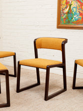 Load image into Gallery viewer, Camerich Dining Chairs in Mustard Tweed
