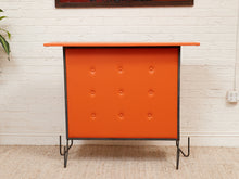 Load image into Gallery viewer, Orange Mid Century Bar Set 4 pieces