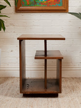 Load image into Gallery viewer, Vintage Two Tier Side Table
