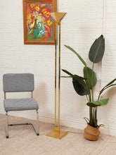 Load image into Gallery viewer, Vintage Geurge Kovacs Brass Glass and Lucite Floor Lamp