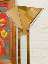 Load image into Gallery viewer, Vintage Geurge Kovacs Brass Glass and Lucite Floor Lamp