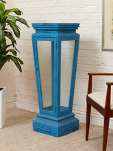 Load image into Gallery viewer, Blue French Vintage Pedestal