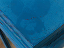 Load image into Gallery viewer, Blue French Vintage Pedestal