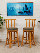 Load image into Gallery viewer, Wood Bar Stool