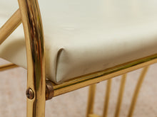 Load image into Gallery viewer, Gold Vanity Stool