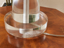 Load image into Gallery viewer, Lucite Lamp With Chunky Lucite Finial
