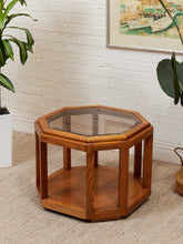 Load image into Gallery viewer, Smoked Glass End Table