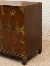 Load image into Gallery viewer, Korean Brass-Mounted Hardwood Bandaji Chest