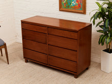 Load image into Gallery viewer, 8 Drawer 1950’s Dresser