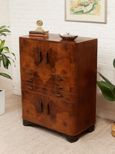 Load image into Gallery viewer, Art Deco Highboy by Empire Furniture Rockford, Illinois