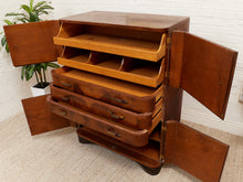 Load image into Gallery viewer, Art Deco Highboy by Empire Furniture Rockford, Illinois
