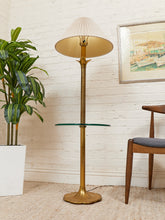 Load image into Gallery viewer, Vintage Laurel Brass Table Lamp