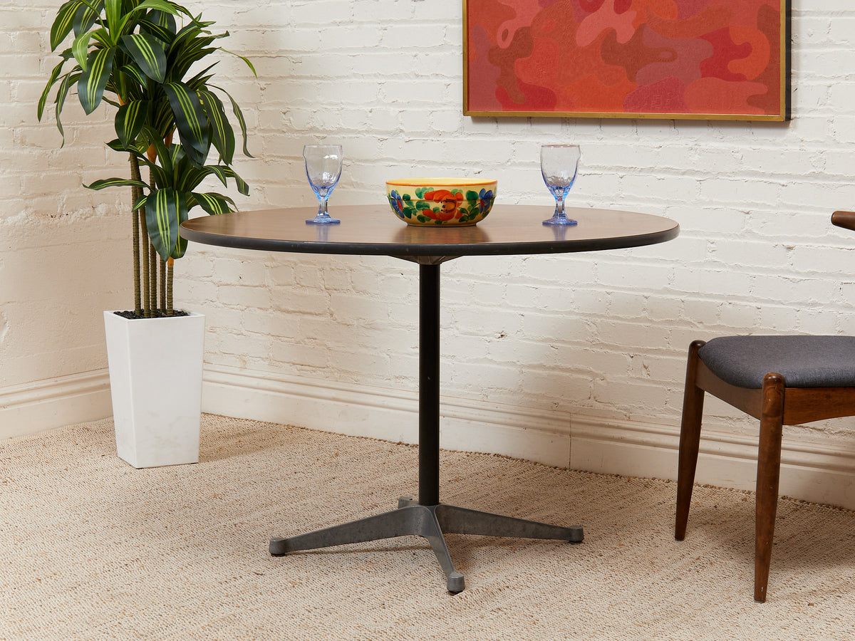 Dining Base Universal Eames Miller Herman White Table Dining Round 1675 Miller Herman 希少 & Tables Work ダイニングテーブル