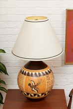 Load image into Gallery viewer, Tribal Southwestern Mid Century Lamp