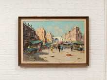 Load image into Gallery viewer, Coastal Regatta Seascape Painting with Sailboats