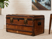 Load image into Gallery viewer, Wood Antique Chest