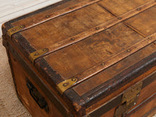 Load image into Gallery viewer, Wood Antique Chest