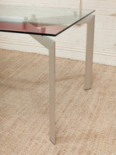 Load image into Gallery viewer, Seccose Mario Hasuike Italian Glass Dining Table with 6 chairs