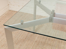 Load image into Gallery viewer, Seccose Mario Hasuike Italian Glass Dining Table with 6 chairs
