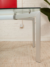 Load image into Gallery viewer, Seccose Mario Hasuike Italian Glass Dining Table with 6 chairs