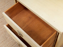 Load image into Gallery viewer, Double Drawer Flower Drawer Pull Table