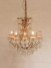 Load image into Gallery viewer, Maria Theresa Antique Crystal Large Chandelier