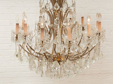 Load image into Gallery viewer, Maria Theresa Antique Crystal Large Chandelier