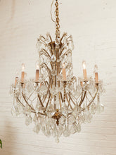 Load image into Gallery viewer, Maria Theresa Antique Crystal Large Chandelier