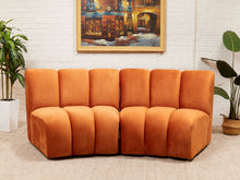 Load image into Gallery viewer, Two Piece Round Circle Sofa