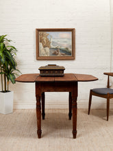Load image into Gallery viewer, Antique Primitive Drop Leaf Dining Table