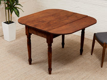 Load image into Gallery viewer, Antique Primitive Drop Leaf Dining Table