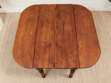 Load image into Gallery viewer, Antique Primitive Drop Leaf Dining Table